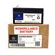 Mercedes-benz 12v 1.2ah Agm Backup Battery