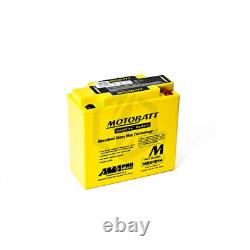 Motorcycle Battery Motobatt QuadFlex AGM MB51814 12V 22ah 220A 51913 PC680 GEL12-19