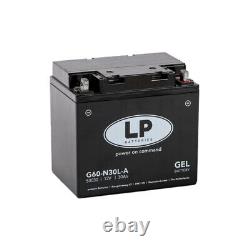 Motorcycle battery Landport LP GEL G60-N30L-A 53030 12v 30ah 325A