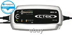 Mxs10.0 12v 10a Automatic Battery Ctek Charger For Agm Wet Gel Batteries