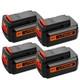 New 4.0ah 36v For Black & Decker 36 Volts Li-ion Battery Bl20362-xj Lbxr36