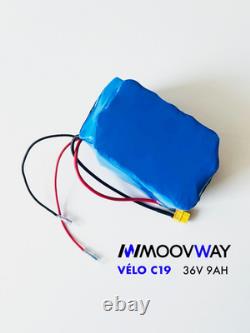 New MoovWay C19 Balance Bike Battery Electric Bicycle 36V 9 Amperes