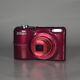 Nikon Coolpix L30 Digital Camera Red + Battery + Case Lowerpro Very Good