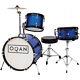 Oqan Qpa-3 Kids Blue - Children's Acoustic Drum Set