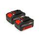 Original Einhell Dual Battery System 40 Ah Twinpack Power X-change Li-i