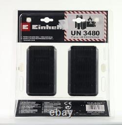 Original Einhell battery PXC-Twinpack 25 Ah Power X-Change Li-Ion 18 V 2 ba