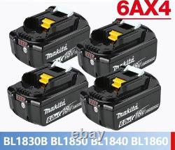 Original Makita 18V 6Ah LXT Li-Ion Rechargeable Battery for Power Tools, New for Construction Site Use
