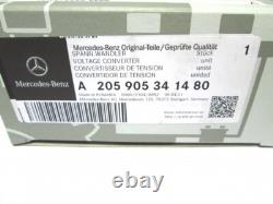 Original Mercedes-Benz Auxiliary Battery Converter C E CLASS S GLC A20590