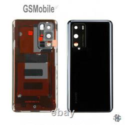 Original Tapa Bateria Battery Cover Slot Camara Lens Huawei P40 Ana-n29 Black