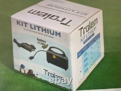 PROMO Lithium Battery TROLEM 20 AH GOLF CART KIT 12V WITH CHARGER 2025
