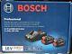 Pack Two Bosch Procore 18v 8.0 Ah Batteries With Charger