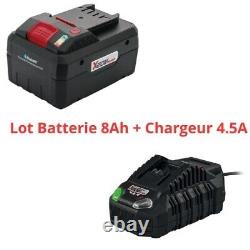 Parkside Lot Of A Battery 20v 8ah + 1 Turbo Charger 20v 4,5a