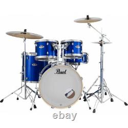 Pearl Export Fusion 20'' 5-piece Drum Kit High Voltage Blue