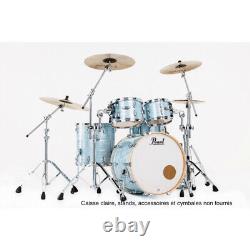 Pearl Masters Professional Rock 22 Ice Blue Oyster Acoustic Drum Set
