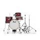 Pearl Midtown 16 Matte Red Acoustic Drum Kit With Hwp-50s Hardware Pack