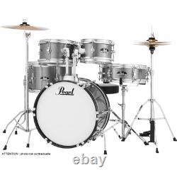 Pearl Roadshow 5-Piece Junior Drum Set in 16-inch Grindstone Sparkle