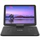 Portable Dvd Player 17.5" Large Hd Screen 15.6" Rechargeable Battery 6 Hours