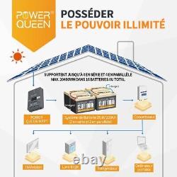 Power Queen Lithium Battery 12v 100ah Lifepo4 Bms 100a For Off-grid Solar