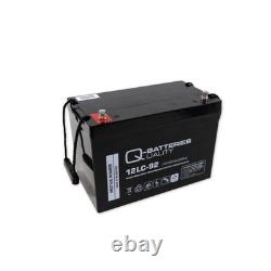 Q-Batteries 12LC-92 / 12V 93Ah AGM Deep Cycle Lead-Acid VRLA Battery