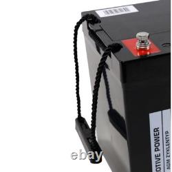 Q-Batteries 12LC-92 / 12V 93Ah AGM Deep Cycle Lead-Acid VRLA Battery