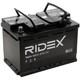 Ridex 1s0009 Starting Battery 12v 75ah 680a En For Vw Golf Vi (5k1) P