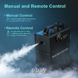 Rechargeable fog machine remote control Christmas