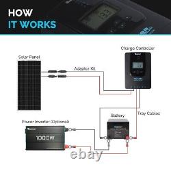 Renogy Solar Panel 100 W 12 V For Camping-car Battery, Boat, Caravan