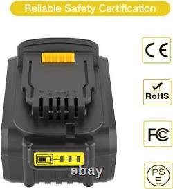 Replacement Battery for Dewalt 18V with LED Indicator 2X 5.0Ah