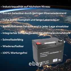 Replacement Battery for Invacare Butler, Leo 2x Multipower 12V 36Ah