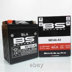 SLA Battery BS Battery for Hytrack 420 Hy 4X2 Quad 2009 to 2012 YB14A-A2 / 12V