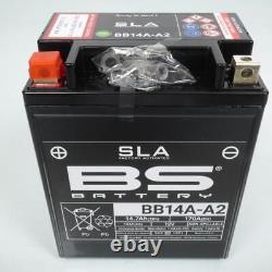 SLA Battery BS Battery for Hytrack 420 Hy 4X2 Quad 2009 to 2012 YB14A-A2 / 12V