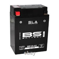SLA Battery BS Battery for Hytrack 420 Hy 4X2 Quad 2009 to 2012 YB14A-A2 / 12V
