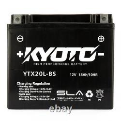 SLA Battery Kyoto for Motorcycle YTX20L-BS SLA / 12V 18Ah New