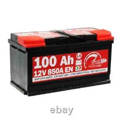 SPEED L5100 Ah 850A EN CAR BATTERY = FIAMM 100Ah DX+ MERCEDES READY TO USE
