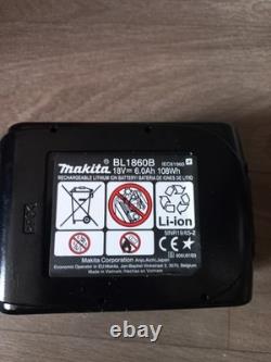 Set of 3 Makita BL1860B 18 V 6.0 Ah Lithium-Ion (Li-ion) Batteries MPN BL1860B
