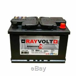 Slow Cycle Battery Rayvolt 12v 80ah
