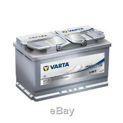 Slow Discharge Battery Agm Varta La80 12v 80ah