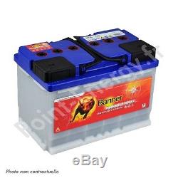 Slow Discharge Battery Banner Energy Bull 95601 12v 80ah