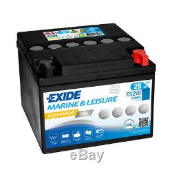 Slow Discharge Battery Exide Es290 Gel 12v 25ah