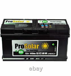 Solar Battery Gel 140ah Food Battery Verbraucherbattery Gel