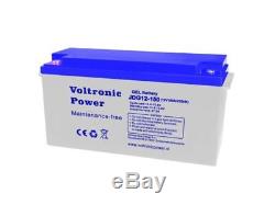 Solar Battery Lead-carbon 150 Ah 12v Slow-voltronic Power Discharge