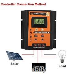 Solar Charge Controller Solar Panel Battery Regulator Double Af