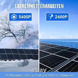 Solar panel kit 120W-240W with 20Ah lithium battery for boat caravan