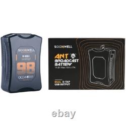 Soonwell B98 Lithium Battery 14.8V 6600mAh Video Cinema for Professional Camera