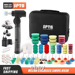 Spta Mini Polisher Car 3.7v Da/ro Polishing Machine 2800-5000tr/min Waxing