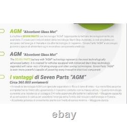 Start-up battery seven SV3AGM Agm for Audi Barreiros Bmw Citroën