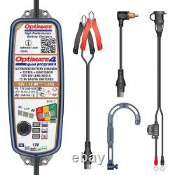 TECMATE OPTIMATE 4 QUAD PROGRAM Premium Edition CAN BUS U Battery Charger