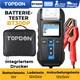 Topdon Bt300p Car Battery Tester With Built-in Printer 12/24v