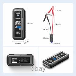 TOPDON JS2000 Pro Car Battery Booster 2500A 12V Jump Starter Gasoline Diesel