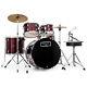 "tornado Battery By Mapex Fusion 20'' 5 Drums Burgundy"